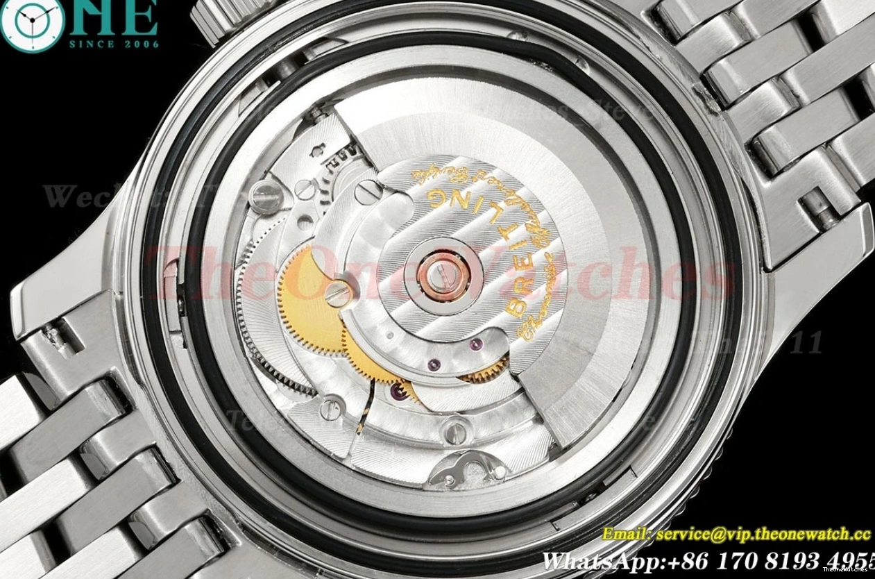 A2824 Date Dial TF Navitimer SS 1 Cream 41mm SS 0215